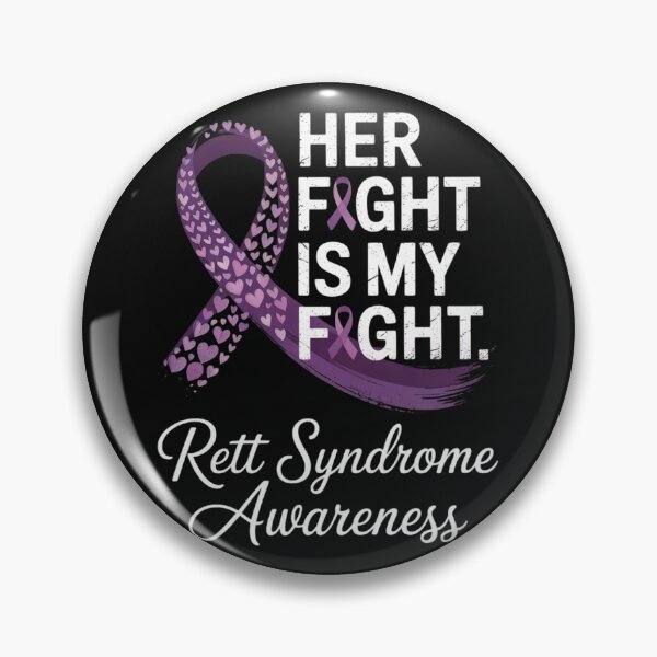 Item preview, Rett Syndrome Awareness Her Fight Is My Fight  designed and sold by Vastingan.