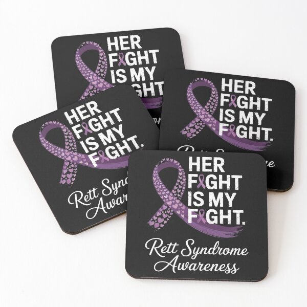 Item preview, Rett Syndrome Awareness Her Fight Is My Fight  designed and sold by Vastingan.