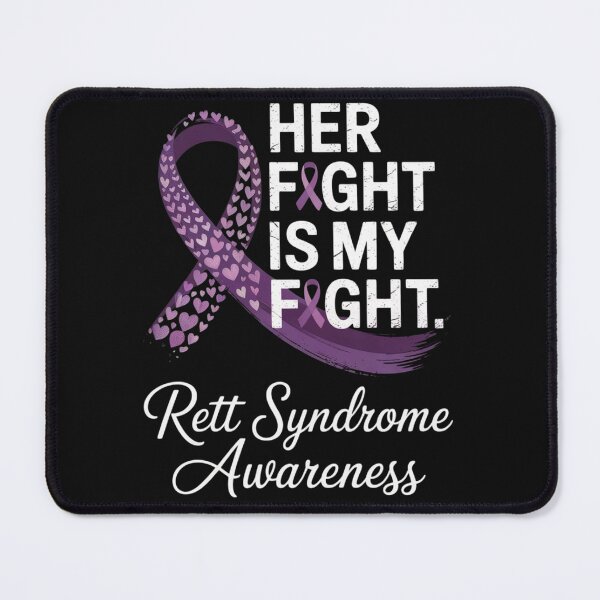 Item preview, Rett Syndrome Awareness Her Fight Is My Fight designed and sold by Vastingan.
