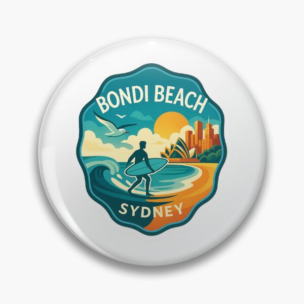 Item preview, Bondi Beach Sydney Surfer and Opera House Sunset designed and sold by Aryabek.