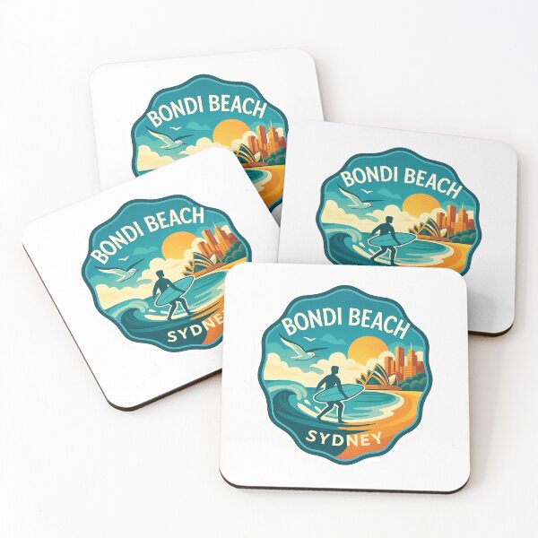 Item preview, Bondi Beach Sydney Surfer and Opera House Sunset designed and sold by Aryabek.