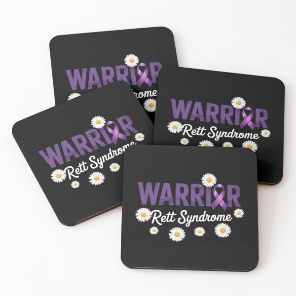 Item preview, Rett Syndrome Warrior Groovy Purple Ribbon designed and sold by Vastingan.