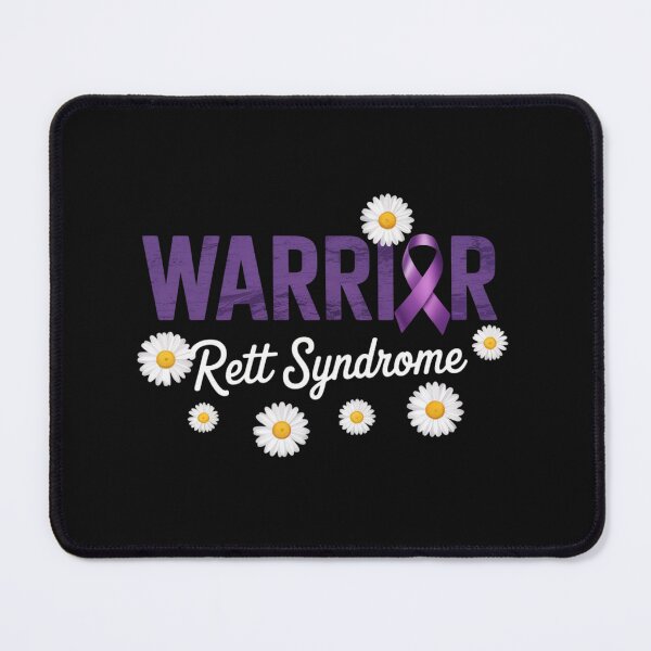 Item preview, Rett Syndrome Warrior Groovy Purple Ribbon designed and sold by Vastingan.