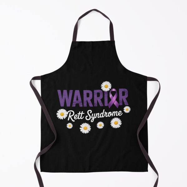 Item preview, Rett Syndrome Warrior Groovy Purple Ribbon designed and sold by Vastingan.