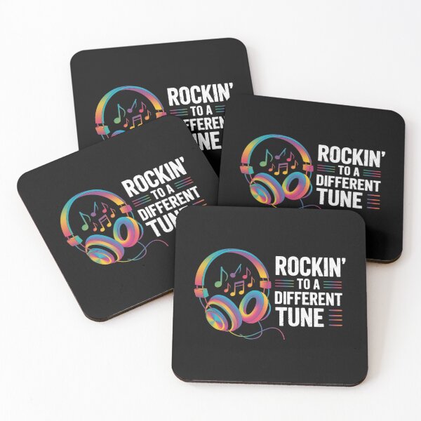 Item preview, Rockin' To A Different Tune Autistic Awareness designed and sold by Vastingan.