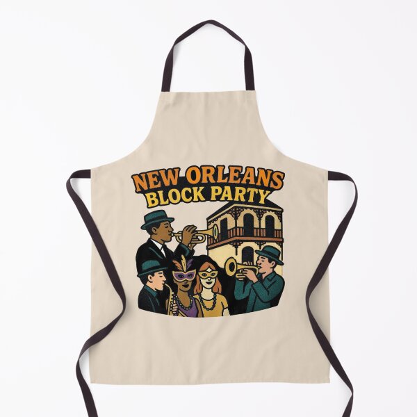 Item preview, New Orleans Block Party designed and sold by Myra365Art.