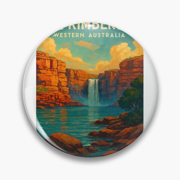 Item preview, The Kimberley Western Australia Waterfall in Red Gorge designed and sold by StampMyPassport.