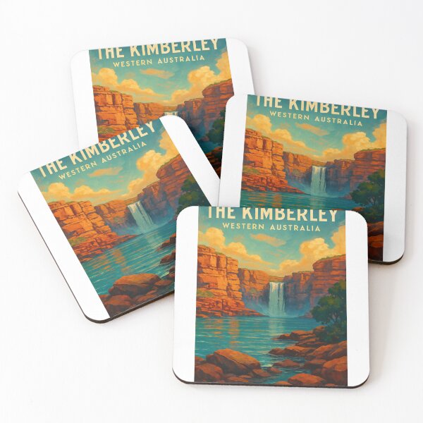 Item preview, The Kimberley Western Australia Waterfall in Red Gorge designed and sold by StampMyPassport.