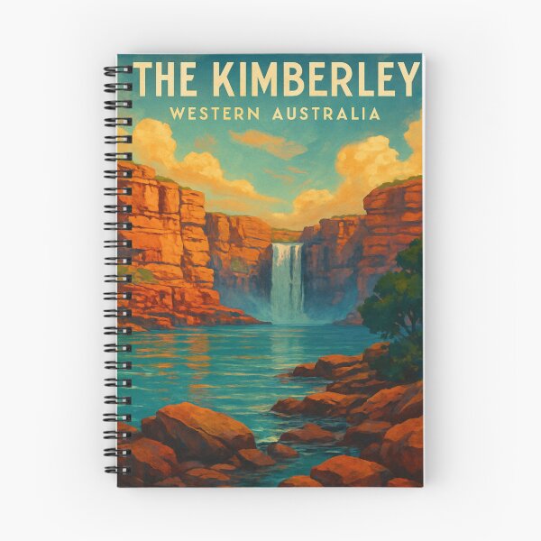 Item preview, The Kimberley Western Australia Waterfall in Red Gorge designed and sold by StampMyPassport.