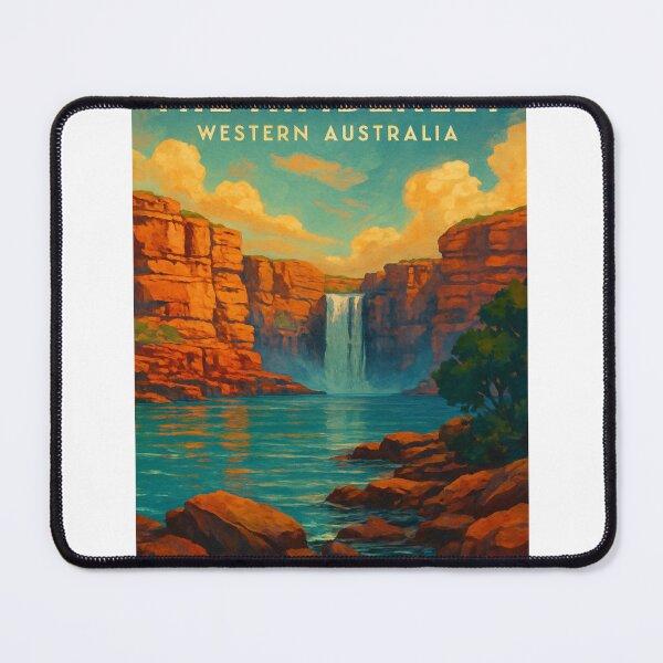 Item preview, The Kimberley Western Australia Waterfall in Red Gorge designed and sold by StampMyPassport.