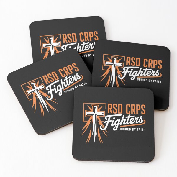 Item preview, RSD CRPS Fighters Guided By Faith RSD CRPS Awareness designed and sold by Vastingan.