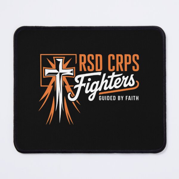Item preview, RSD CRPS Fighters Guided By Faith RSD CRPS Awareness designed and sold by Vastingan.