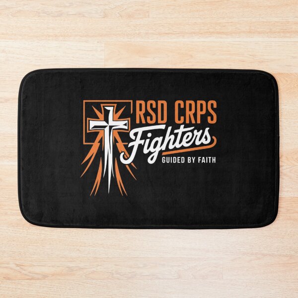 Item preview, RSD CRPS Fighters Guided By Faith RSD CRPS Awareness designed and sold by Vastingan.