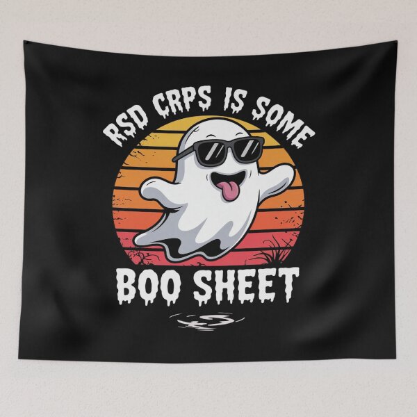 Item preview, RSD CRPS is Some Boo Sheet RSD CRPS Awareness designed and sold by Vastingan.