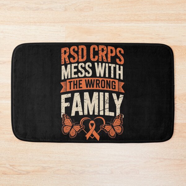Item preview, RSD CRPS messed wrong family Orange Ribbon Awareness designed and sold by Vastingan.