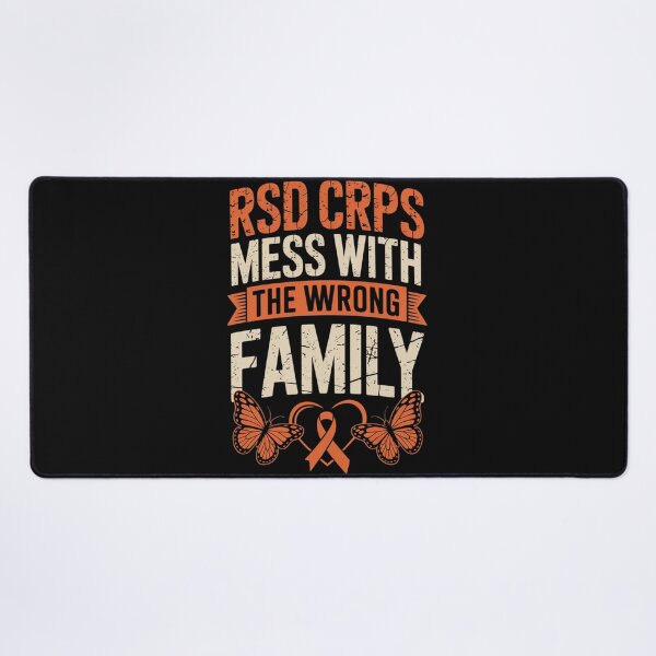 Item preview, RSD CRPS messed wrong family Orange Ribbon Awareness designed and sold by Vastingan.