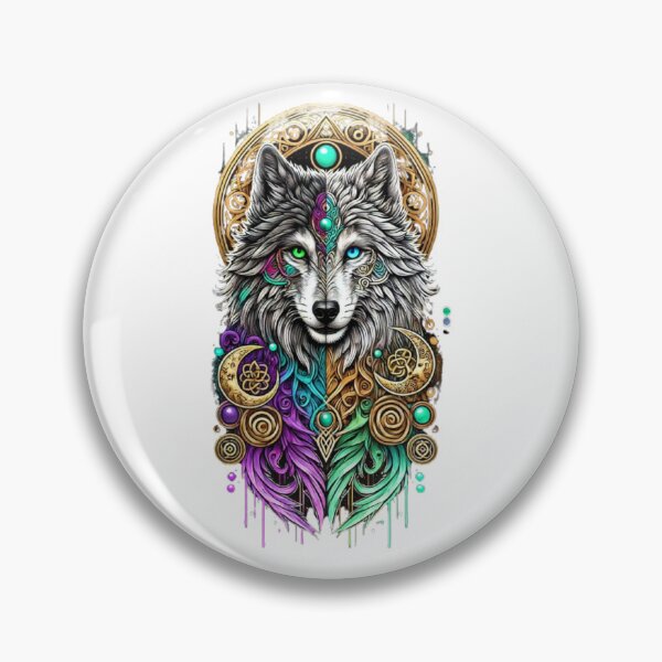 Item preview, Wolf Guardian – Celtic Spirit Art designed and sold by CelticSoulShop.