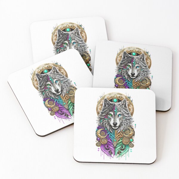 Item preview, Wolf Guardian – Celtic Spirit Art designed and sold by CelticSoulShop.