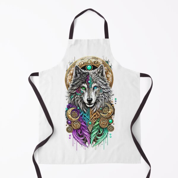 Item preview, Wolf Guardian – Celtic Spirit Art designed and sold by CelticSoulShop.