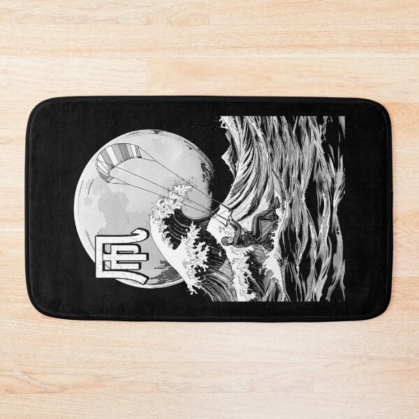 Item preview, Kiteboarding Kitesurfing Great Wave Off Kanagawa Surfer Sea designed and sold by GrandeDuc.