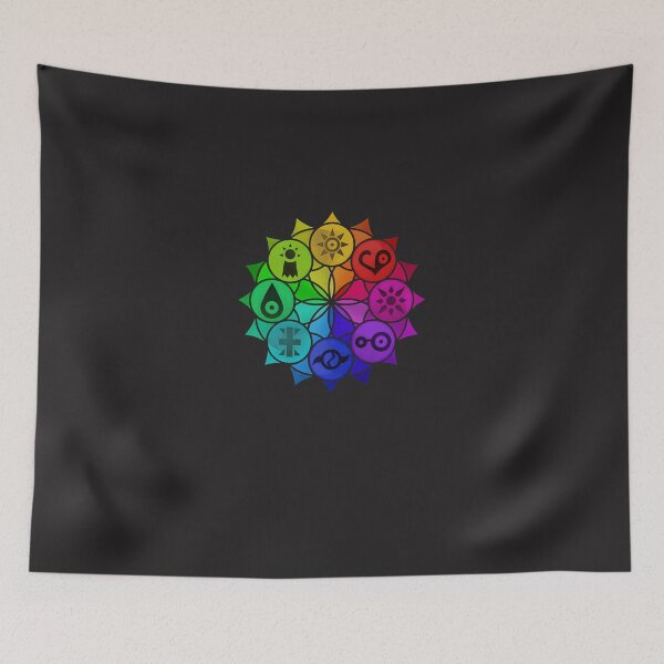 Item preview, Digimon-Crests-Mandala designed and sold by rhynesbna.