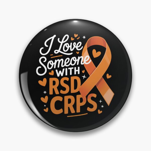 Item preview, RSD CRPS Orange Complex Regional Pain Syndrome Allodynia designed and sold by Vastingan.