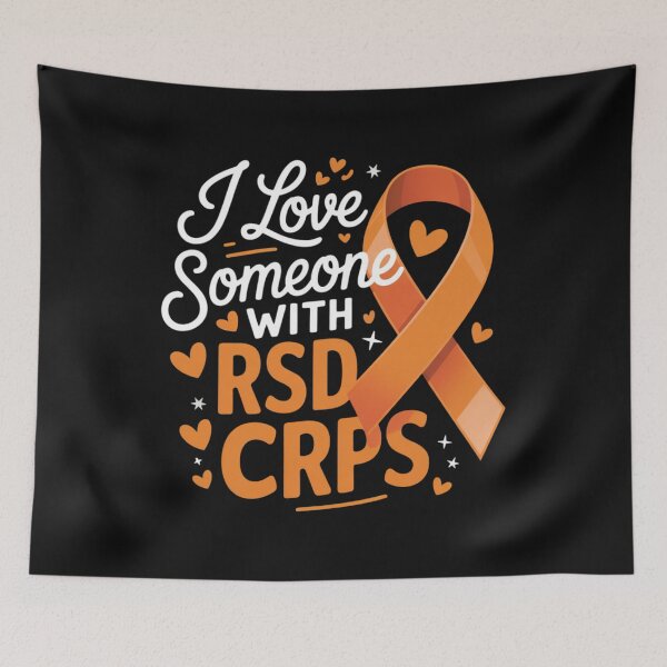 Item preview, RSD CRPS Orange Complex Regional Pain Syndrome Allodynia designed and sold by Vastingan.