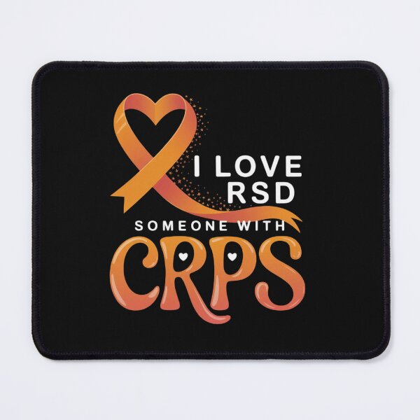 Item preview, RSD CRPS Orange Ribbon Complex Regional Pain Syndrome designed and sold by Vastingan.