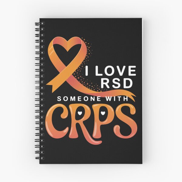 Item preview, RSD CRPS Orange Ribbon Complex Regional Pain Syndrome designed and sold by Vastingan.