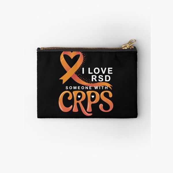 Item preview, RSD CRPS Orange Ribbon Complex Regional Pain Syndrome designed and sold by Vastingan.