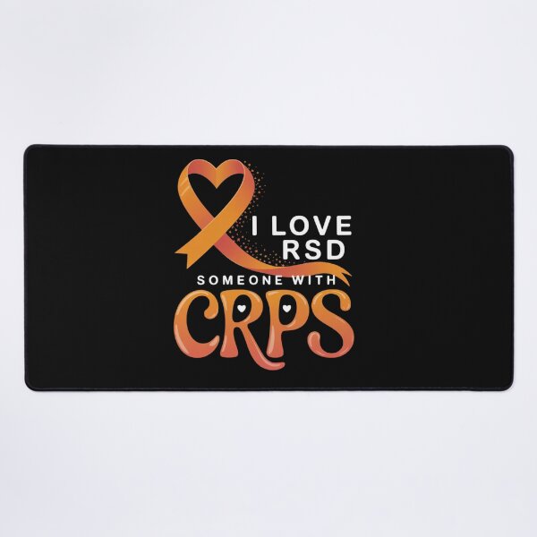 Item preview, RSD CRPS Orange Ribbon Complex Regional Pain Syndrome designed and sold by Vastingan.