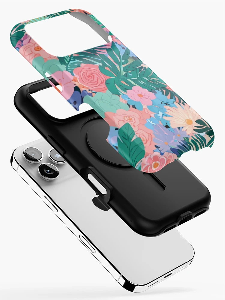 Thumbnail 2 of 4, iPhone Case, Flower Pattern designed and sold by The Collection.