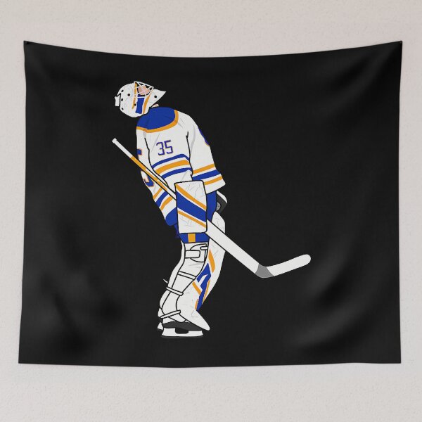 Item preview, Bruins Linus Ullmark Jeremy Swayman Goalie Hug Panel designed and sold by nkgomodelhif.