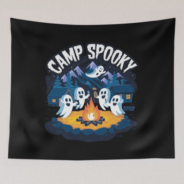Item preview, Camp Spooky Halloween Camping Hiking designed and sold by Vastingan.