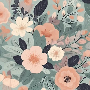 Artwork thumbnail, Flower Pattern by The Collection