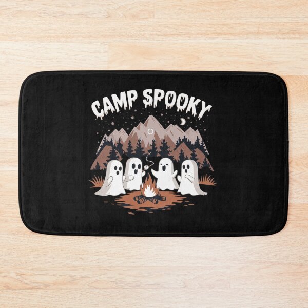 Item preview, Camp Spooky Summerween Summer Halloween Cute Ghost Camping designed and sold by Vastingan.