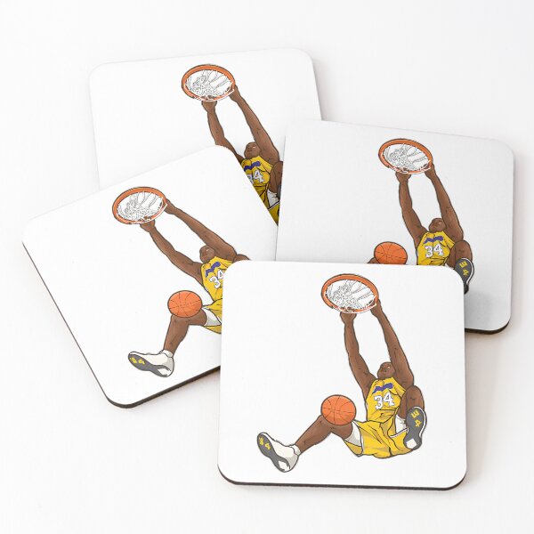Item preview, Shaquille O'Neal Dunk Cartoon designed and sold by ganderdvjenn.