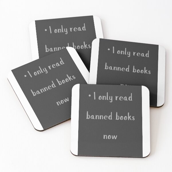 Item preview, I only read banned books now designed and sold by Baumanz .