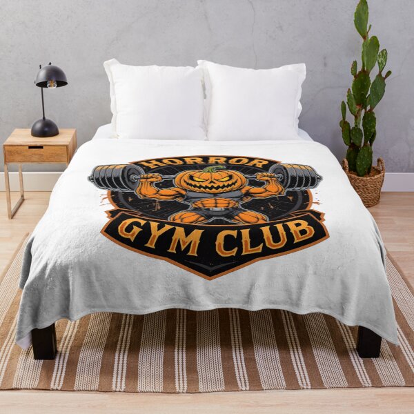 Item preview, Terror Gym Club – Pumpkin Bodybuilder designed and sold by CL7CasaLibra7.
