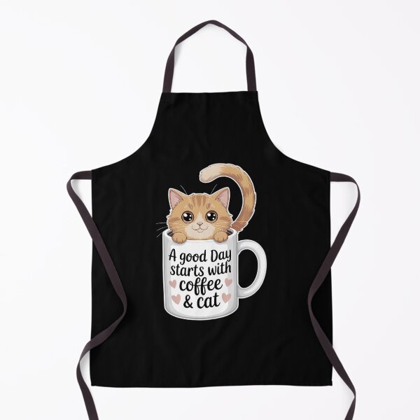 Item preview, A Good Day Starts With Coffee And Cat designed and sold by TyraYoung.