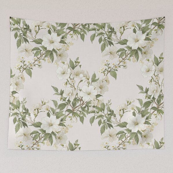 Item preview, White Flowers designed and sold by CoolPixels.