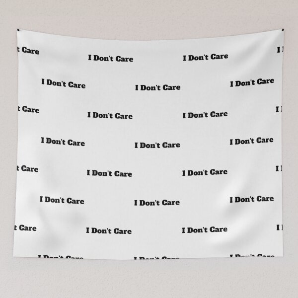 Item preview, I don't care designed and sold by Ykartwork.