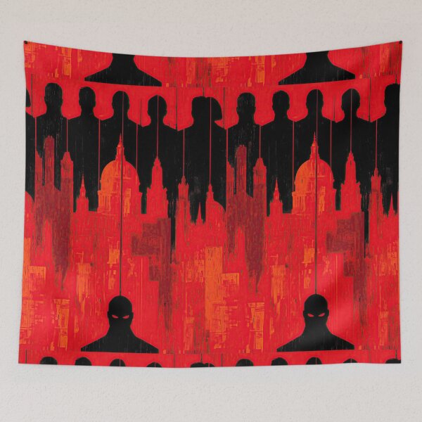 Item preview, Watchers of the Dystopian Shadow City designed and sold by Piotrek0001.
