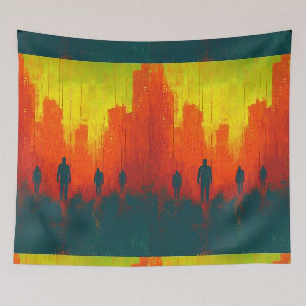 Item preview, A Walk Through the Blazing City designed and sold by Piotrek0001.
