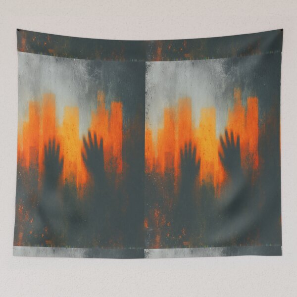 Item preview, A City Trapped in the Flames of Control designed and sold by Piotrek0001.