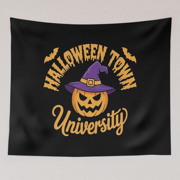 Item preview, Halloween Town Pumpkin Witch Hat Spooky School designed and sold by Snowmiser254.