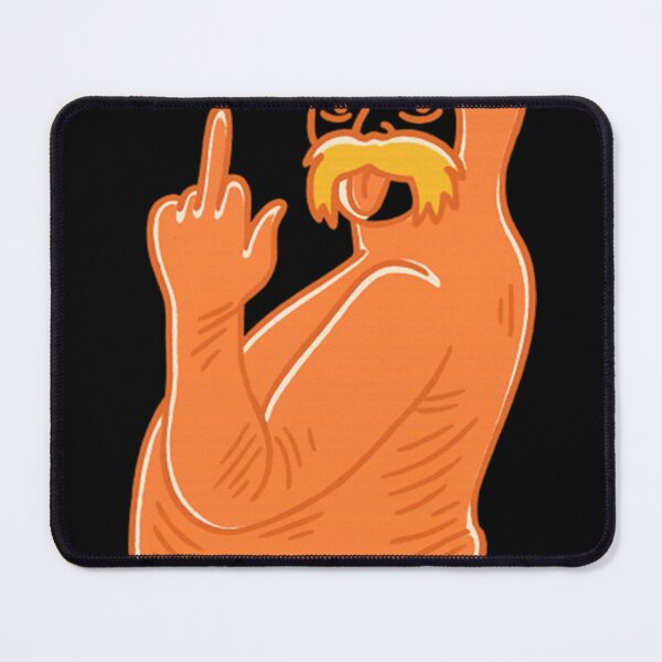 Item preview, Ashby The-Lorax Middle Finger Hand Drawing designed and sold by VerdieKautz.