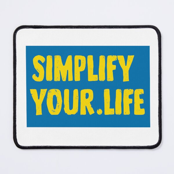 Item preview, Simplify your life designed and sold by Iconell.