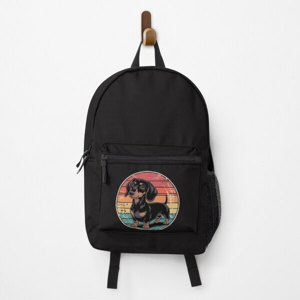 Item preview, Dachshund Silhouette 60s 70s grunge Dog designed and sold by Ikwalima.