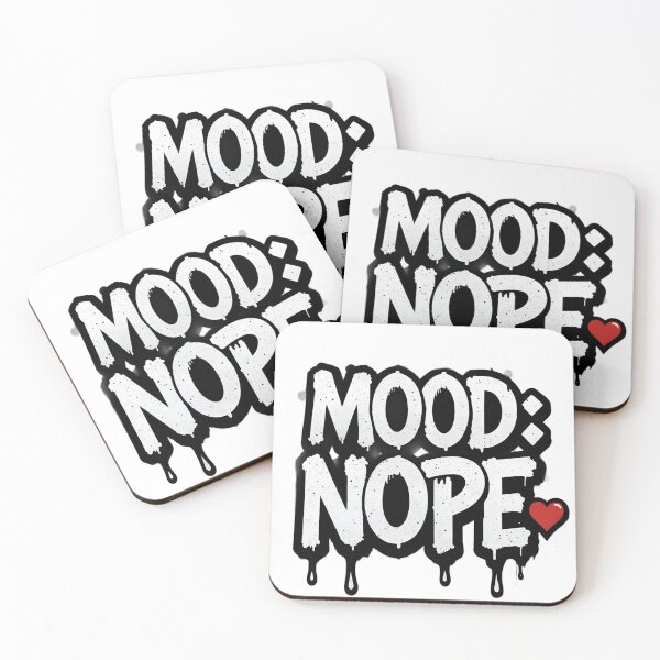 Item preview, mood nope designed and sold by Arty Art.